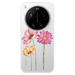 Silikonové pouzdro iSaprio - Three Flowers - Xiaomi 17 Ultra obraz