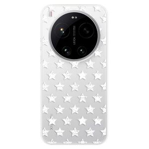 Silikonové pouzdro iSaprio - Stars Pattern - white - Xiaomi 17 Ultra obraz