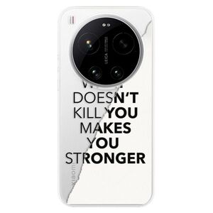 Silikonové pouzdro iSaprio - Makes You Stronger - Xiaomi 17 Ultra obraz