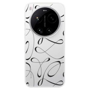 Silikonové pouzdro iSaprio - Fancy - black - Xiaomi 17 Ultra obraz