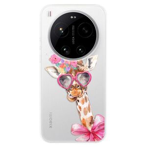 Silikonové pouzdro iSaprio - Lady Giraffe - Xiaomi 17 Ultra obraz
