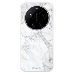 Silikonové pouzdro iSaprio - SilverMarble 14 - Xiaomi 17 Ultra obraz