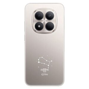 Silikonové pouzdro iSaprio - čiré - Blíženci - Xiaomi Redmi Note 15 Pro 5G obraz