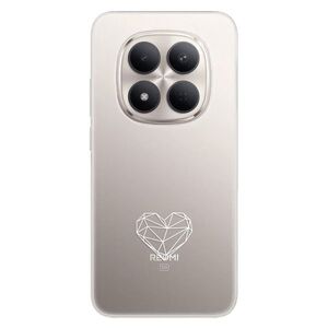Silikonové pouzdro iSaprio - čiré - Digital Love - Xiaomi Redmi Note 15 Pro 5G obraz