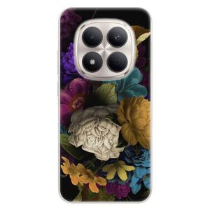 Silikonové pouzdro iSaprio - Dark Flowers - Xiaomi Redmi Note 15 Pro 5G obraz