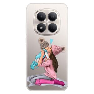 Silikonové pouzdro iSaprio - Kissing Mom - Brunette and Boy - Xiaomi Redmi Note 15 Pro 5G obraz