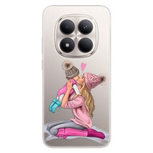 Silikonové pouzdro iSaprio - Kissing Mom - Blond and Girl - Xiaomi Redmi Note 15 Pro 5G obraz