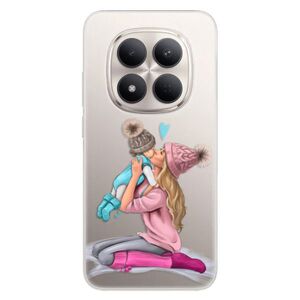 Silikonové pouzdro iSaprio - Kissing Mom - Blond and Boy - Xiaomi Redmi Note 15 Pro 5G obraz