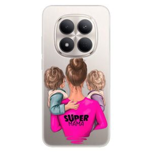 Silikonové pouzdro iSaprio - Super Mama - Two Boys - Xiaomi Redmi Note 15 Pro 5G obraz