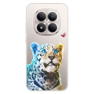 Silikonové pouzdro iSaprio - Leopard With Butterfly - Xiaomi Redmi Note 15 Pro 5G obraz