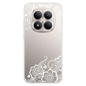 Silikonové pouzdro iSaprio - White Lace 02 - Xiaomi Redmi Note 15 Pro 5G obraz