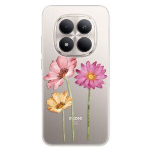 Silikonové pouzdro iSaprio - Three Flowers - Xiaomi Redmi Note 15 Pro 5G obraz