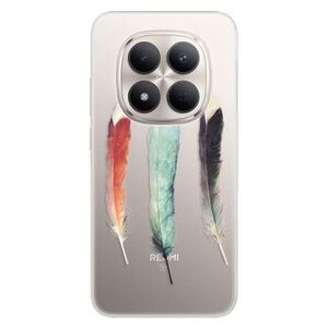 Silikonové pouzdro iSaprio - Three Feathers - Xiaomi Redmi Note 15 Pro 5G obraz