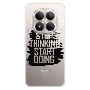 Silikonové pouzdro iSaprio - Start Doing - black - Xiaomi Redmi Note 15 Pro 5G obraz
