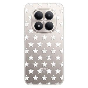 Silikonové pouzdro iSaprio - Stars Pattern - white - Xiaomi Redmi Note 15 Pro 5G obraz