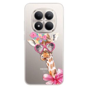 Silikonové pouzdro iSaprio - Lady Giraffe - Xiaomi Redmi Note 15 Pro 5G obraz