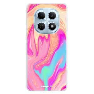 Silikonové pouzdro iSaprio - Orange Liquid - Xiaomi Redmi Note 15 4G / 15 5G obraz