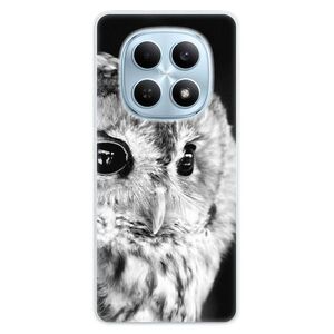 Silikonové pouzdro iSaprio - BW Owl - Xiaomi Redmi Note 15 4G / 15 5G obraz
