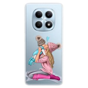 Silikonové pouzdro iSaprio - Kissing Mom - Blond and Boy - Xiaomi Redmi Note 15 4G / 15 5G obraz