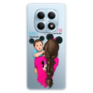 Silikonové pouzdro iSaprio - Mama Mouse Brunette and Boy - Xiaomi Redmi Note 15 4G / 15 5G obraz