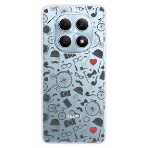 Silikonové pouzdro iSaprio - Vintage Pattern 01 - black - Xiaomi Redmi Note 15 4G / 15 5G obraz