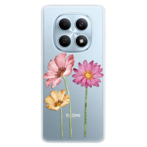 Silikonové pouzdro iSaprio - Three Flowers - Xiaomi Redmi Note 15 4G / 15 5G obraz