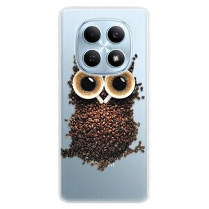 Silikonové pouzdro iSaprio - Owl And Coffee - Xiaomi Redmi Note 15 4G / 15 5G obraz