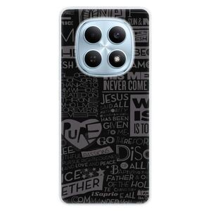 Silikonové pouzdro iSaprio - Text 01 - Xiaomi Redmi Note 15 4G / 15 5G obraz