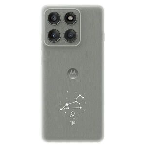 Silikonové pouzdro iSaprio - čiré - Lev - Motorola Edge 60 Pro obraz