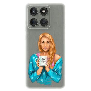 Silikonové pouzdro iSaprio - Coffe Now - Redhead - Motorola Edge 60 Pro obraz