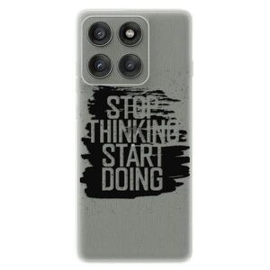 Silikonové pouzdro iSaprio - Start Doing - black - Motorola Edge 60 Pro obraz
