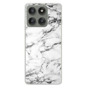 Silikonové pouzdro iSaprio - White Marble 01 - Motorola Edge 60 Pro obraz