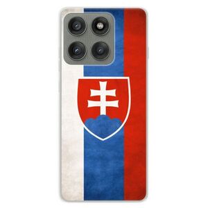 Silikonové pouzdro iSaprio - Slovakia Flag - Motorola Edge 60 Pro obraz