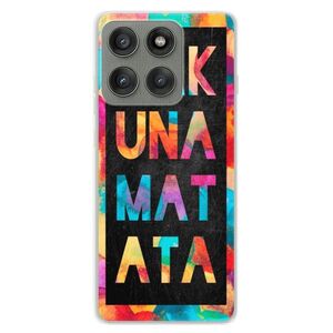 Silikonové pouzdro iSaprio - Hakuna Matata 01 - Motorola Edge 60 Pro obraz