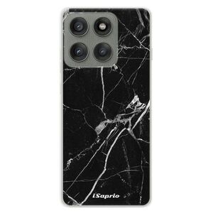 Silikonové pouzdro iSaprio - Black Marble 18 - Motorola Edge 60 Pro obraz