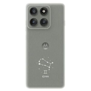 Silikonové pouzdro iSaprio - čiré - Blíženci - Motorola Edge 60 Fusion obraz