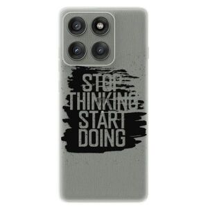 Silikonové pouzdro iSaprio - Start Doing - black - Motorola Edge 60 Fusion obraz