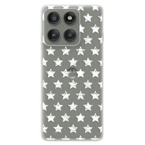 Silikonové pouzdro iSaprio - Stars Pattern - white - Motorola Edge 60 Fusion obraz
