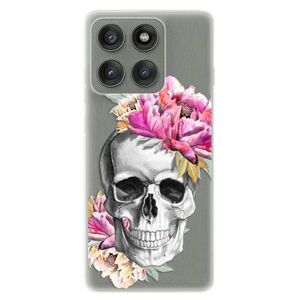 Silikonové pouzdro iSaprio - Pretty Skull - Motorola Edge 60 Fusion obraz
