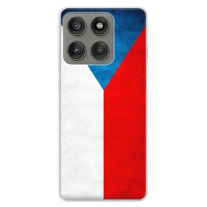 Silikonové pouzdro iSaprio - Czech Flag - Motorola Edge 60 Fusion obraz