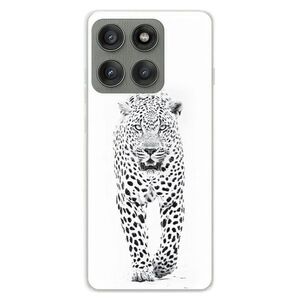 Silikonové pouzdro iSaprio - White Jaguar - Motorola Edge 60 Fusion obraz
