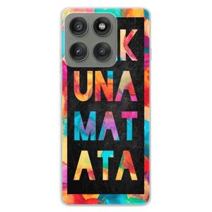 Silikonové pouzdro iSaprio - Hakuna Matata 01 - Motorola Edge 60 Fusion obraz