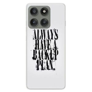 Silikonové pouzdro iSaprio - Backup Plan - Motorola Edge 60 Fusion obraz