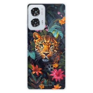 Silikonové pouzdro iSaprio - Flower Jaguar - Motorola Edge 50 Fusion obraz
