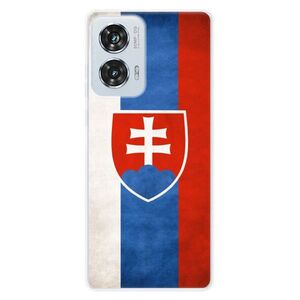 Silikonové pouzdro iSaprio - Slovakia Flag - Motorola Edge 50 Fusion obraz