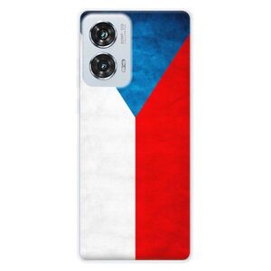 Silikonové pouzdro iSaprio - Czech Flag - Motorola Edge 50 Fusion obraz
