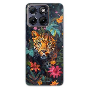 Silikonové pouzdro iSaprio - Flower Jaguar - Motorola Edge 70 Fusion obraz