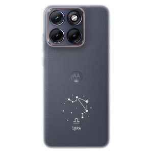Silikonové pouzdro iSaprio - čiré - Váhy - Motorola Edge 70 Fusion obraz
