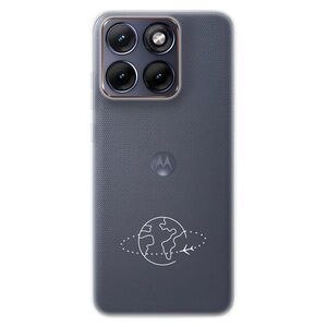 Silikonové pouzdro iSaprio - čiré - Travel - Motorola Edge 70 Fusion obraz