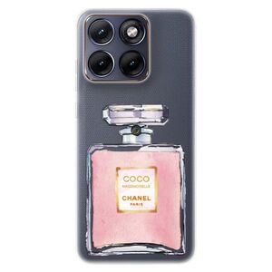 Silikonové pouzdro iSaprio - Chanel Rose - Motorola Edge 70 Fusion obraz